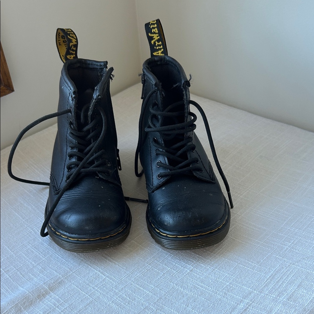 Dr. Martens Black Combat Boots